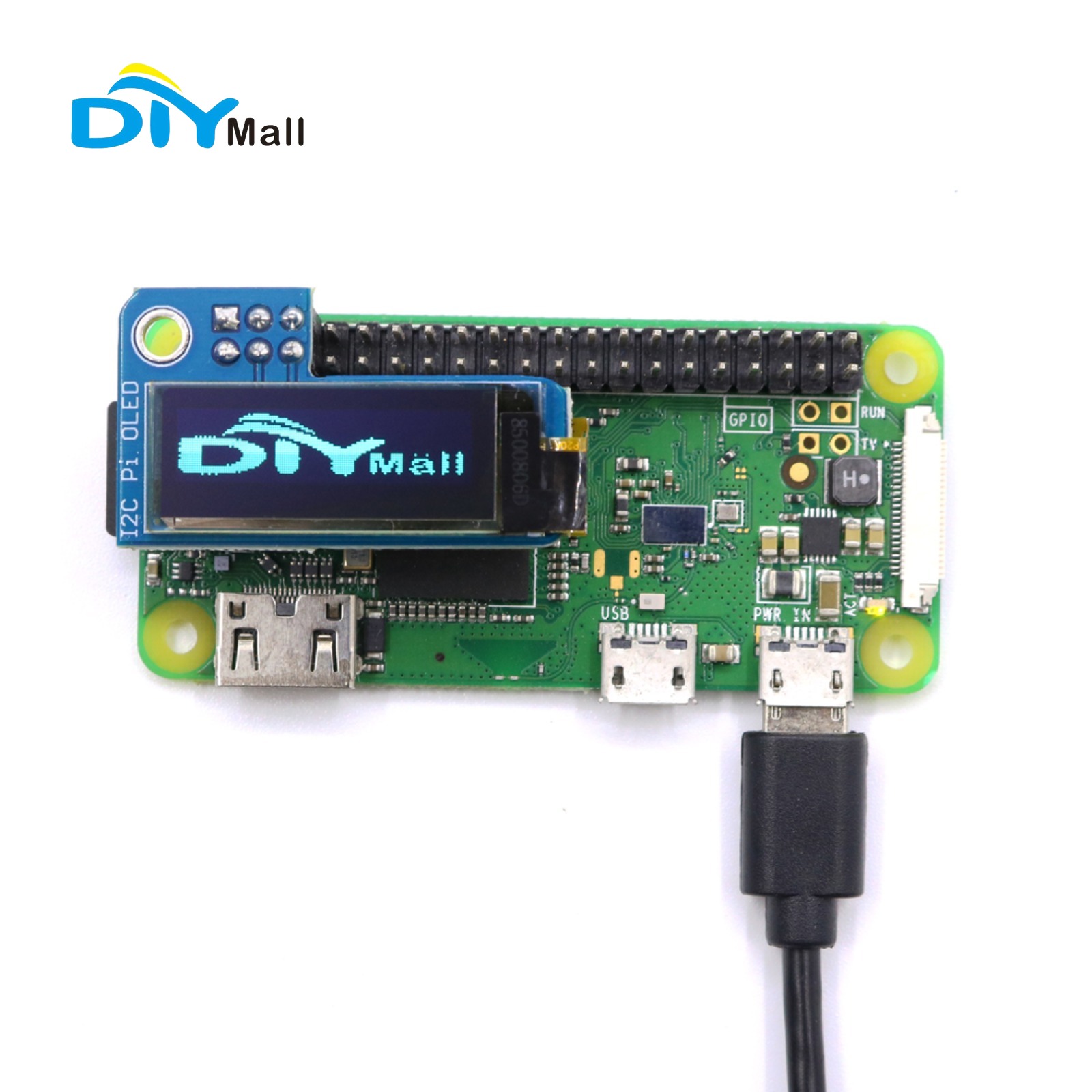 DIYmall 0.91 Inch OLED Display - Diy Electronics Raspberry Pi recension och pris