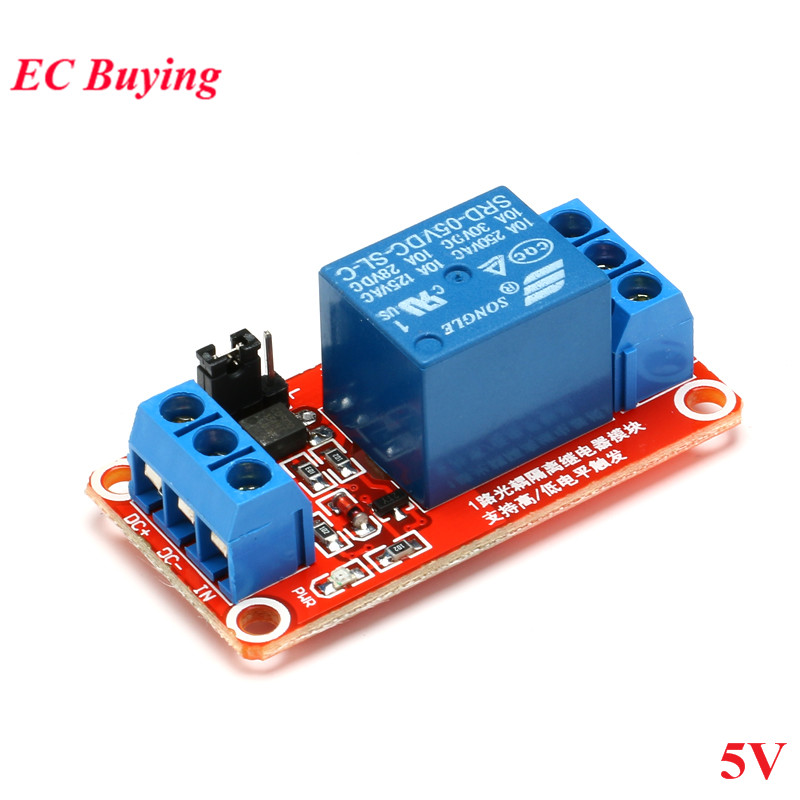 One 1 Channel Way 5V 12V Relay - Relay Module 5V recension och pris