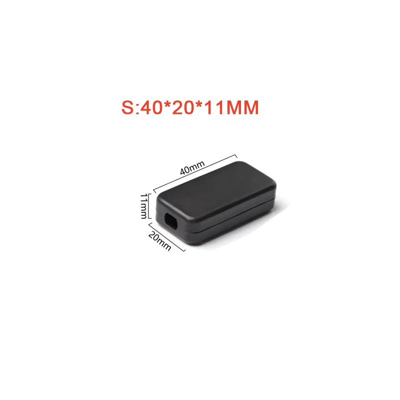 2PCS Plastic Waterproof Black  - Diy Electronics For Home recension och pris