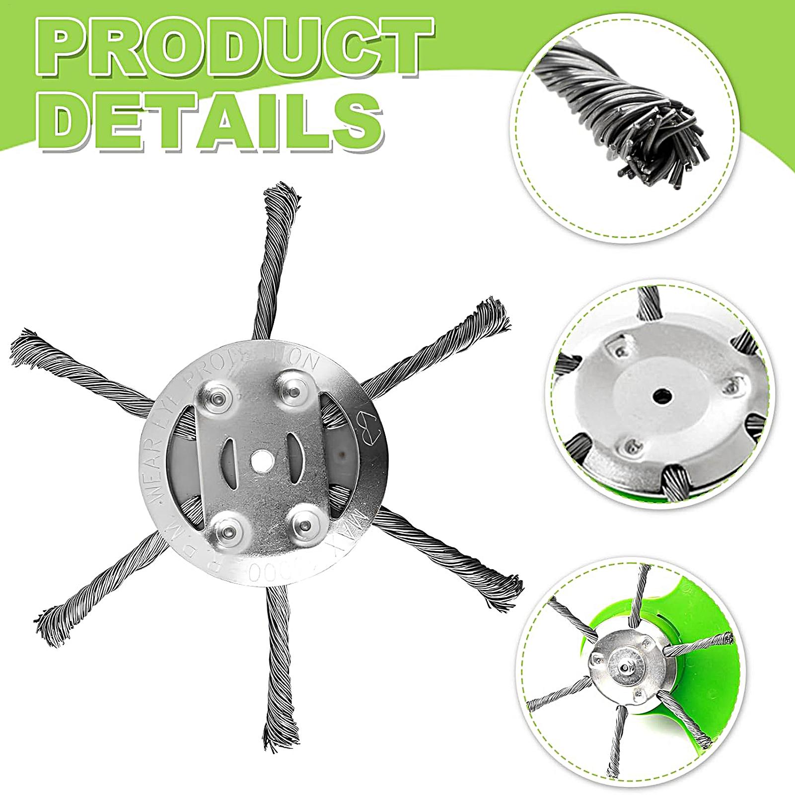 Steel Grass Trimmer Head Cutte - Wire Stripper Cutter recension och pris