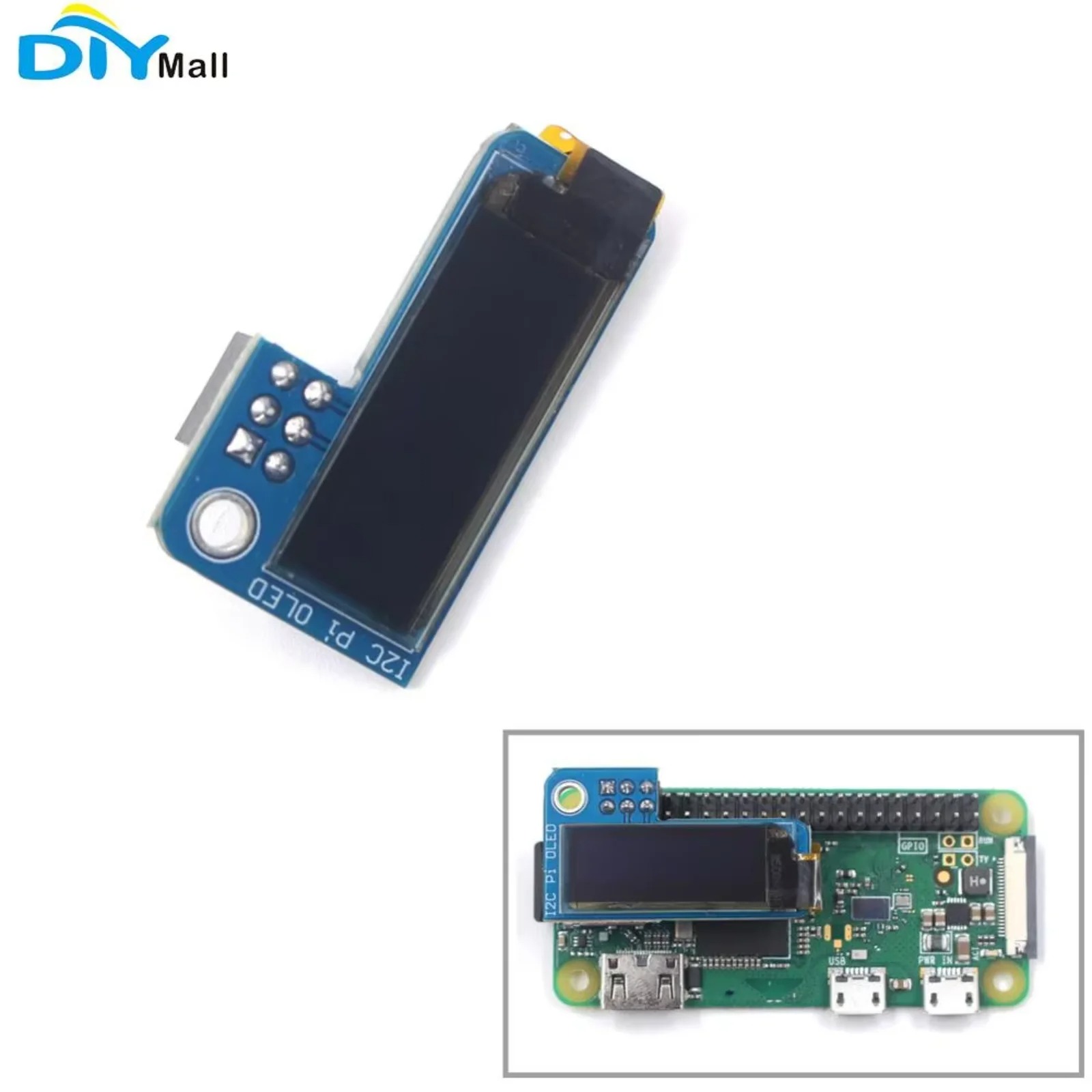 DIYmall 0.91 Inch OLED Display - Diy Electronics Raspberry Pi recension och pris