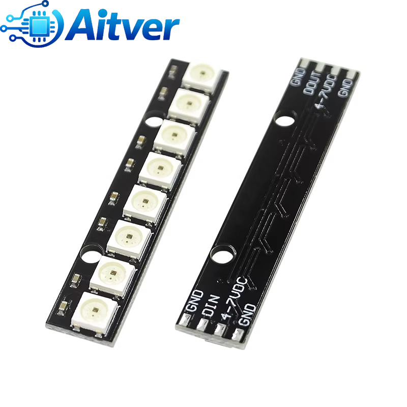 WS2812B 8Bit RGB LED Module 5V - Diy Electronics Address recension och pris