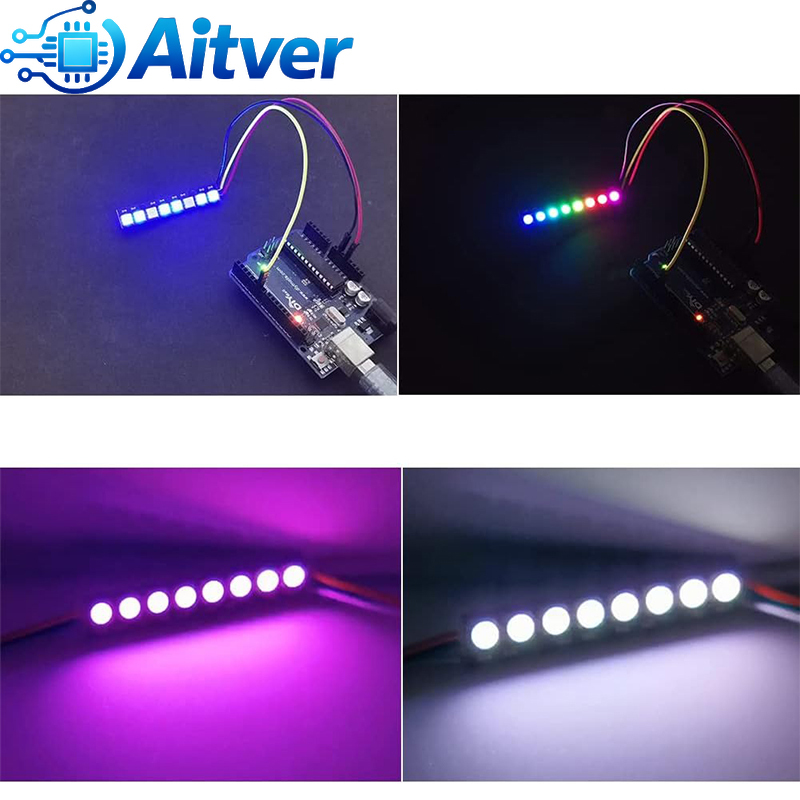 WS2812B 8Bit RGB LED Module 5V - Diy Electronics Address recension och pris