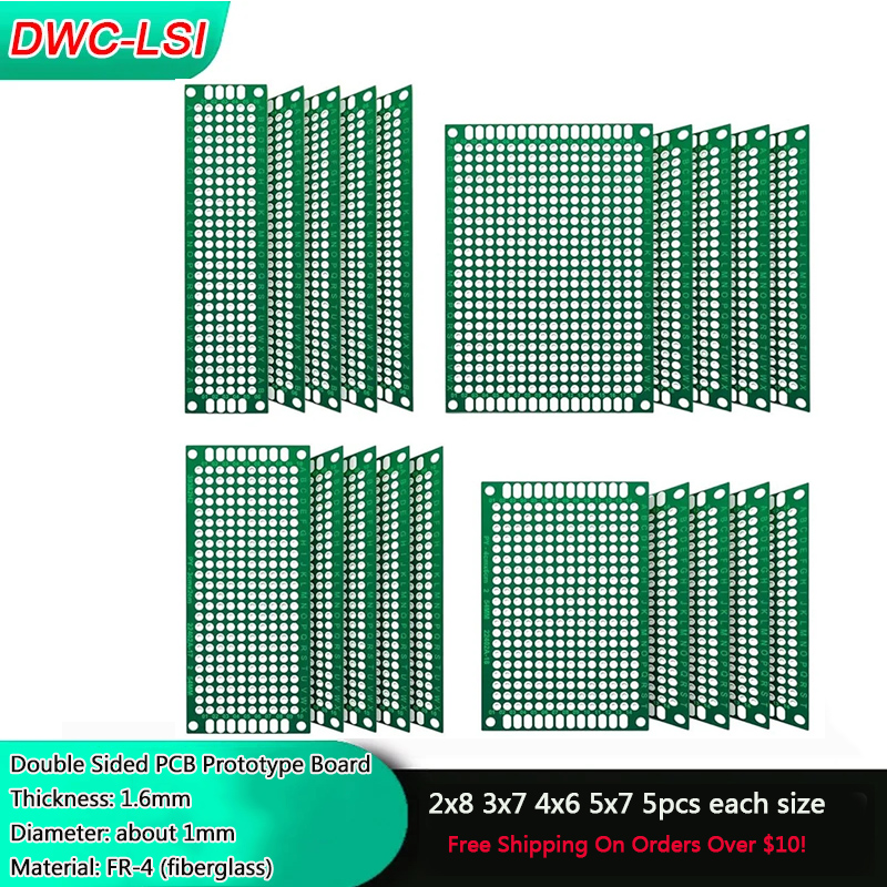20Pcs Green Circuit Board With - Diy Electronics Circuits recension och pris