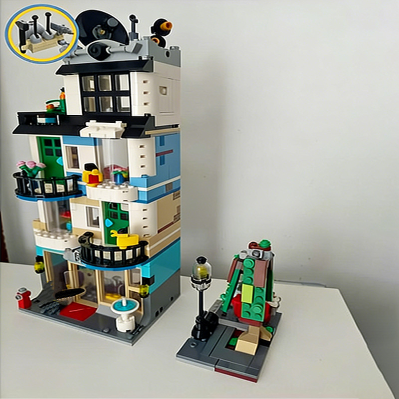 856 PCS Modular Building Apart - Diy Electronics Shop recension och pris