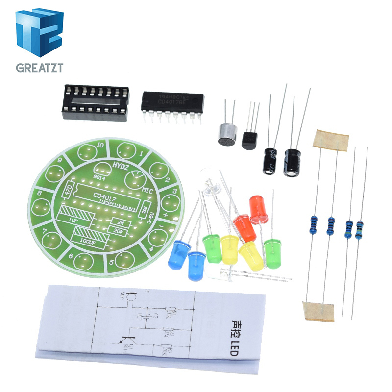 GREATZT CD4017 Colorful Voice  - Diy Electronics Lab recension och pris