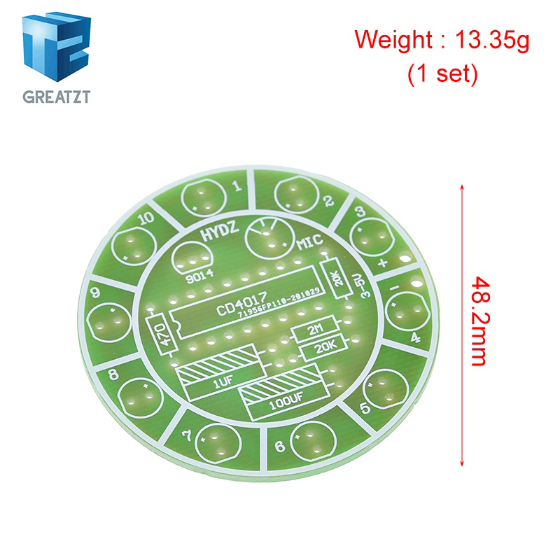 GREATZT CD4017 Colorful Voice  - Diy Electronics Lab recension och pris
