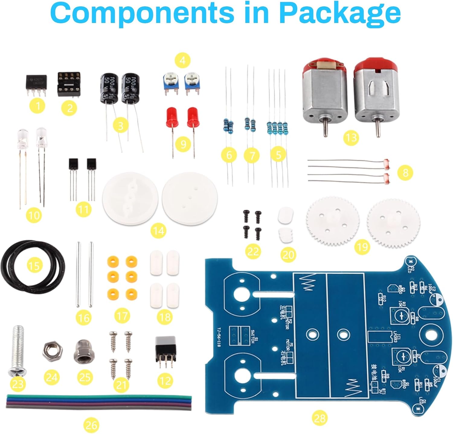 Smart Car Soldering Project Ki - Diy Electronics Repair Kit recension och pris