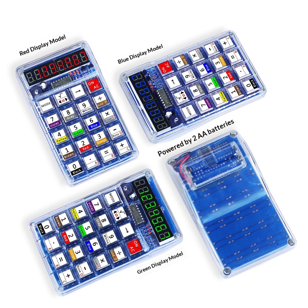 Calculator Production Kit, Ele - Diy Electronics Youtube recension och pris