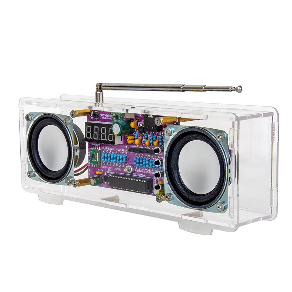 FM Radio Electronic DIY Kit 87 - Diy Electronics Youtube Channel recension och pris