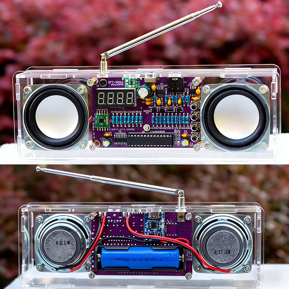 FM Radio Electronic DIY Kit 87 - Diy Electronics Youtube Channel recension och pris