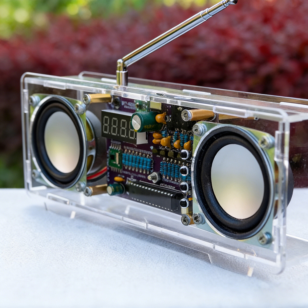 FM Radio Electronic DIY Kit 87 - Diy Electronics Youtube Channel recension och pris