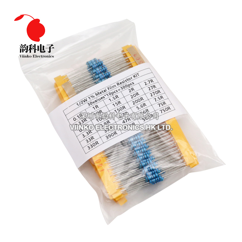 300PCS 150PCS 1/2W 1W 3W 2W Re - Resistor Kit 1 4W recension och pris