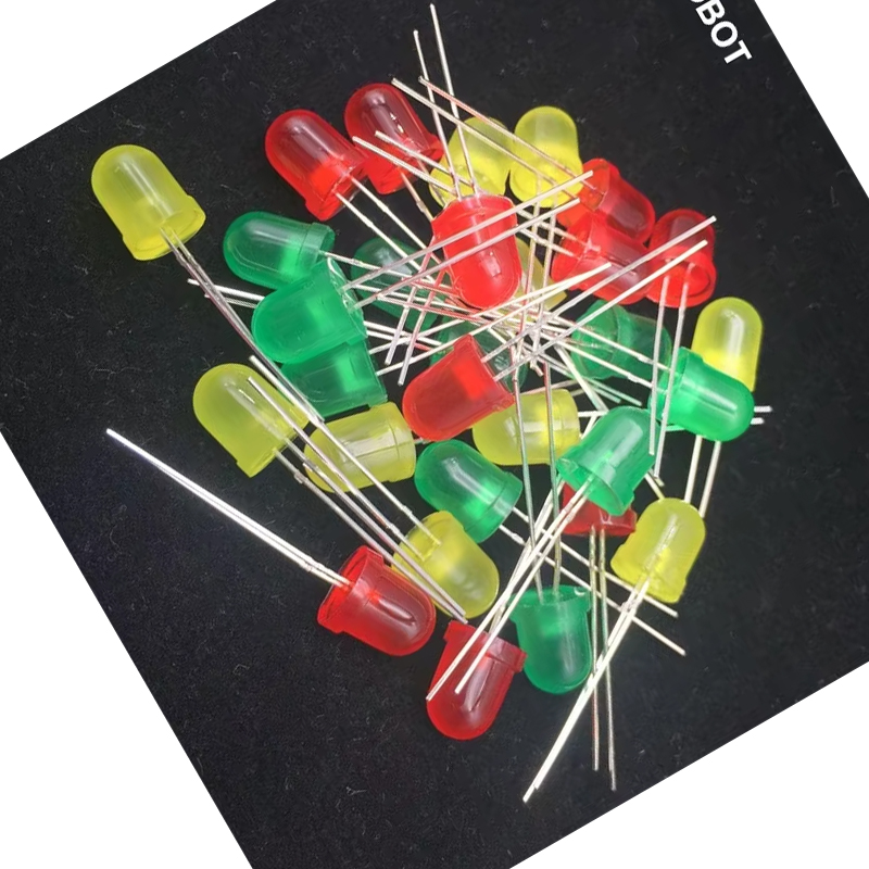 30pcs 8mm LED diode Light Asso - Diy Electronics For Sale recension och pris