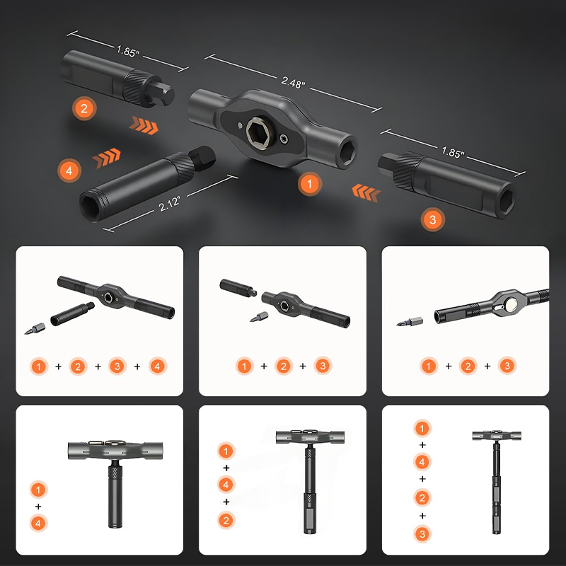 Magnetic Ratcheting Screwdrive - Diy Electronics Repair Kit recension och pris