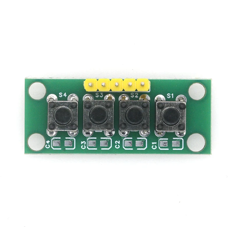 1~5PCS 1x4 4-Button Independen - Diy Electronics Raspberry Pi recension och pris
