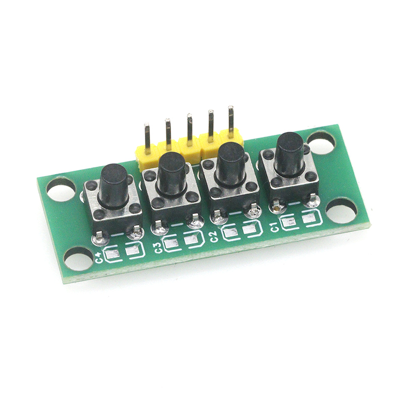 1~5PCS 1x4 4-Button Independen - Diy Electronics Raspberry Pi recension och pris