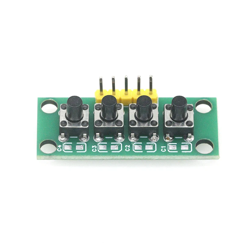 1~5PCS 1x4 4-Button Independen - Diy Electronics Raspberry Pi recension och pris