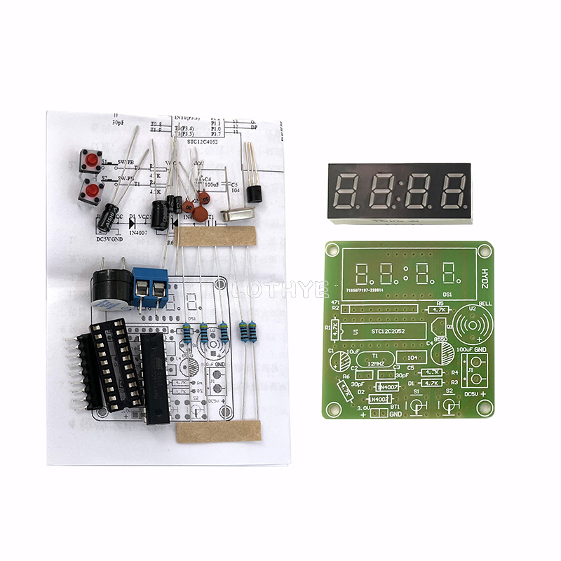 DIY Electronic Kit LED 4 Digit - Diy Electronics Youtube recension och pris