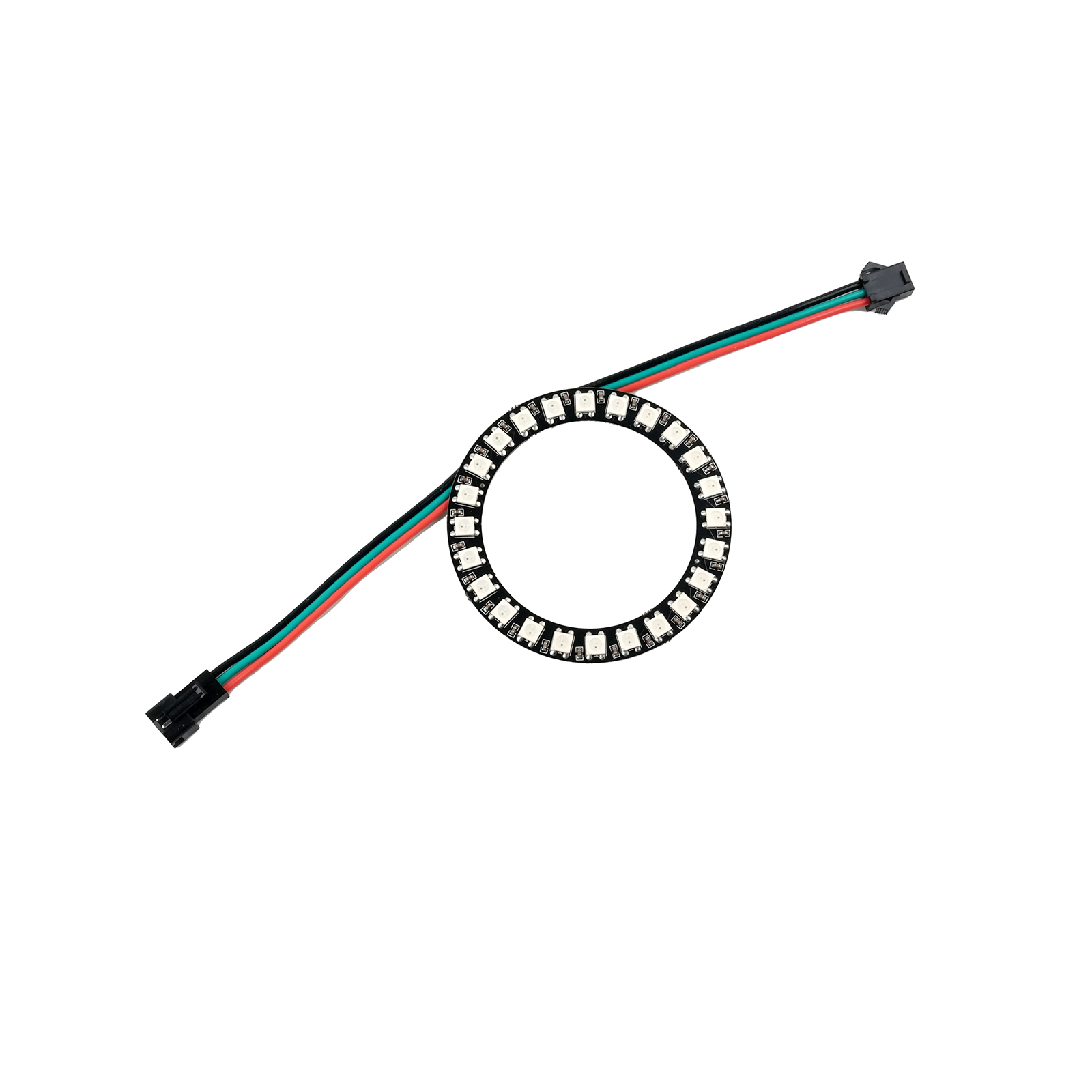 Smart WS2812B 24LED Ring Light - Diy Electronics Address recension och pris