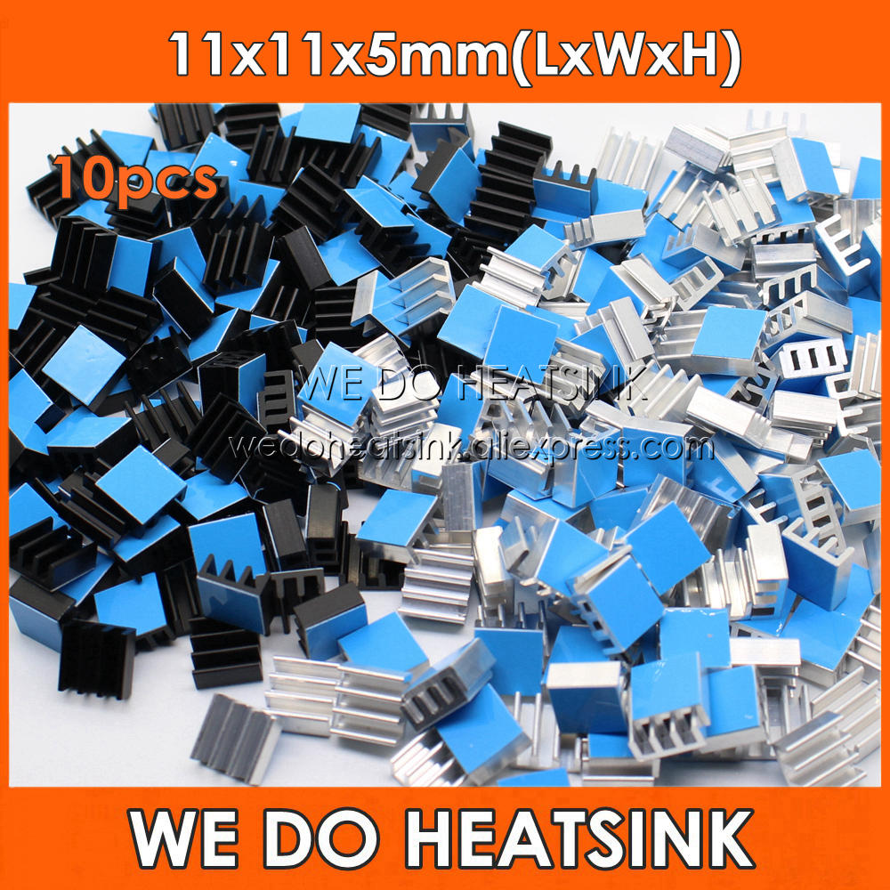WE DO HEATSINK 10pcs Aluminum  - Diy Electronics For Home recension och pris