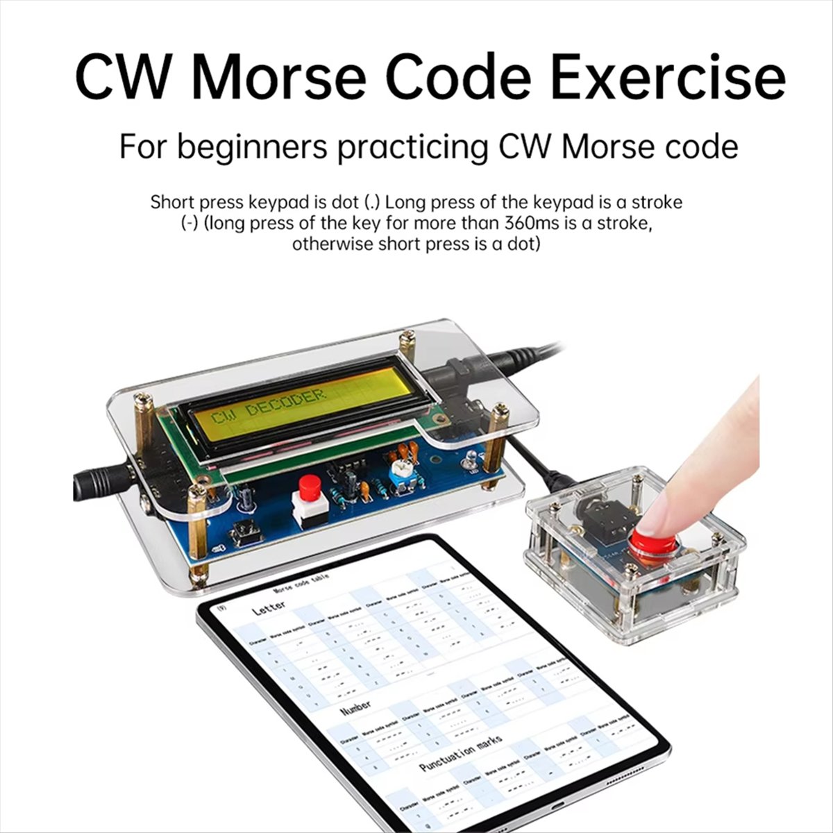 HDL DC9V CW Morse Code Decoder - Diy Electronics Circuits recension och pris