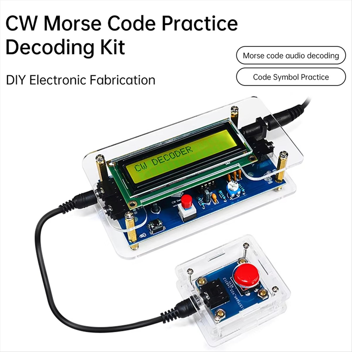 HDL DC9V CW Morse Code Decoder - Diy Electronics Circuits recension och pris