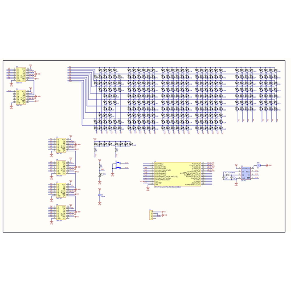DIY Digital Dot Matrix Clock E - Diy Electronics Repair Kit recension och pris