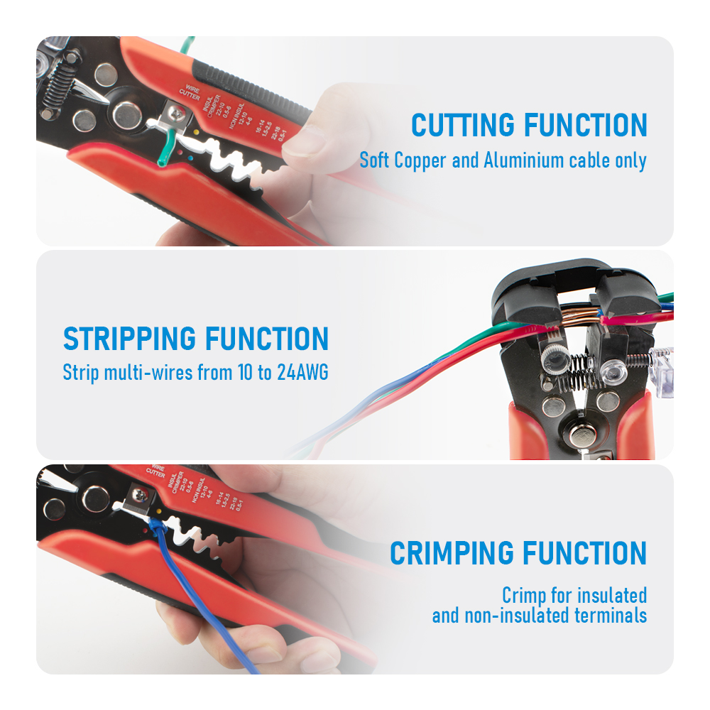 Professional Automatic Wire St - Wire Stripper Cutter recension och pris
