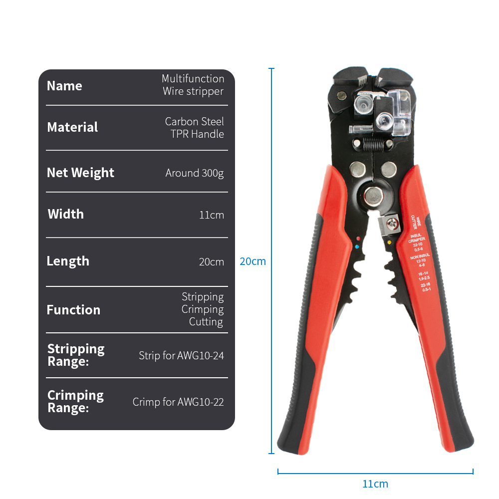 Professional Automatic Wire St - Wire Stripper Cutter recension och pris