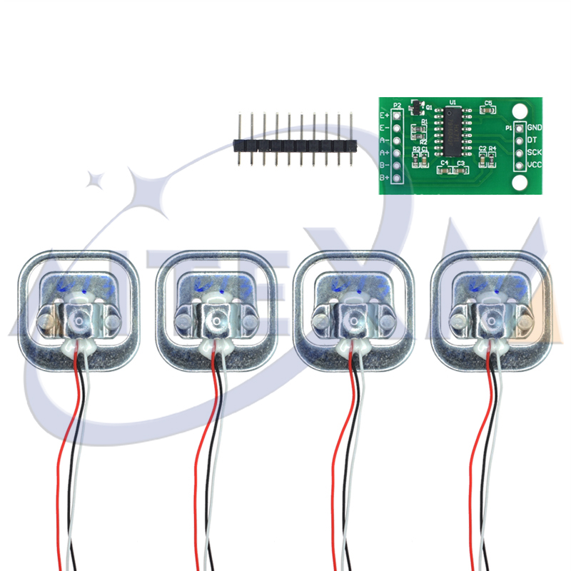 4PCS Human Scale Load Cell Wei - Diy Electronics Load Cell recension och pris