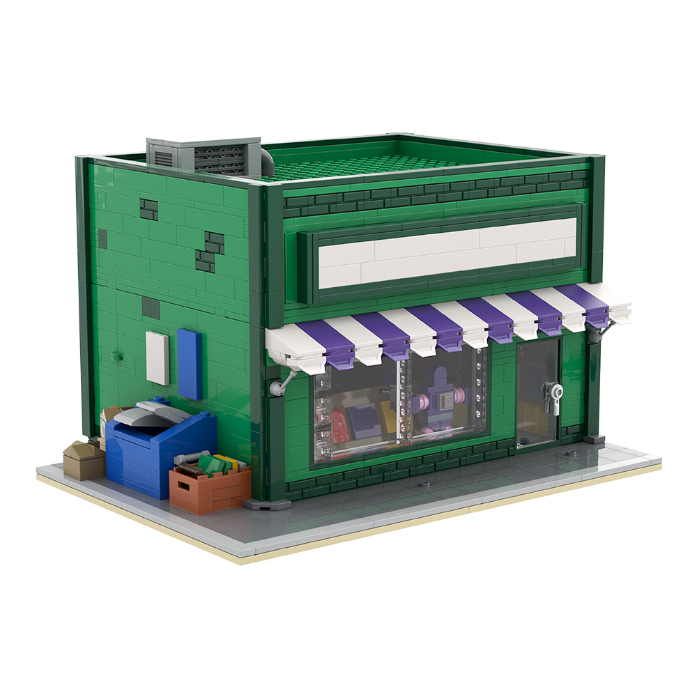 MOC Movie Street View The Andr - Diy Electronics Shop recension och pris