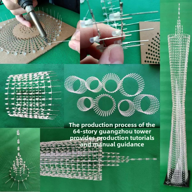 64 Layers Canton Tower DIY Ele - Diy Electronics Repair Kit recension och pris