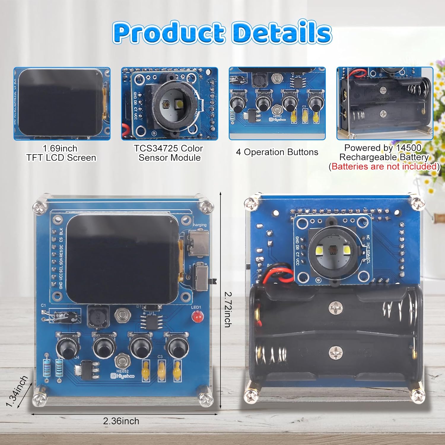 DIY Color Recognition Solderin - Diy Electronics Repair Kit recension och pris