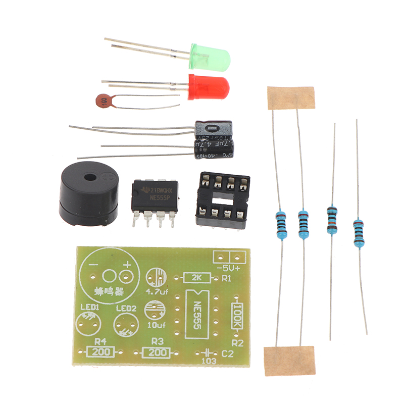 ✰✪NE555 DIY Kit LED Flasher &  - Pcb Etching Kit recension och pris
