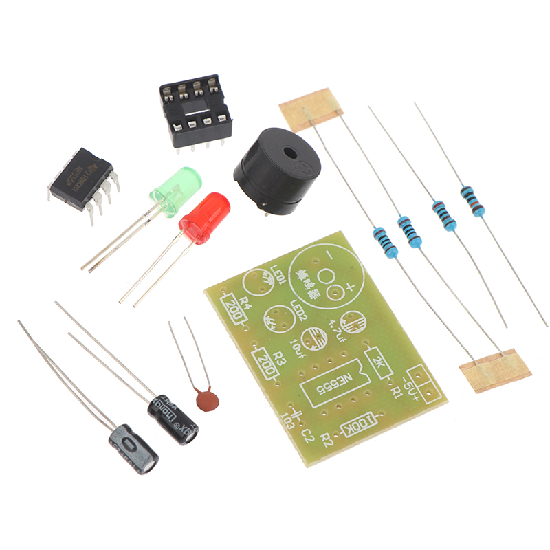 ✰✪NE555 DIY Kit LED Flasher &  - Pcb Etching Kit recension och pris
