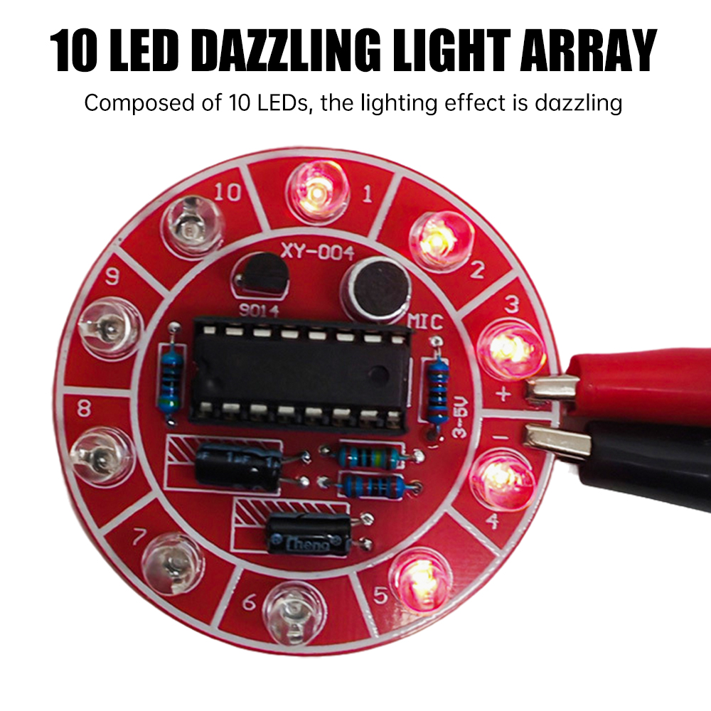 3–5V DC Voice-Controlled Rotat - Diy Electronics Repair Kit recension och pris