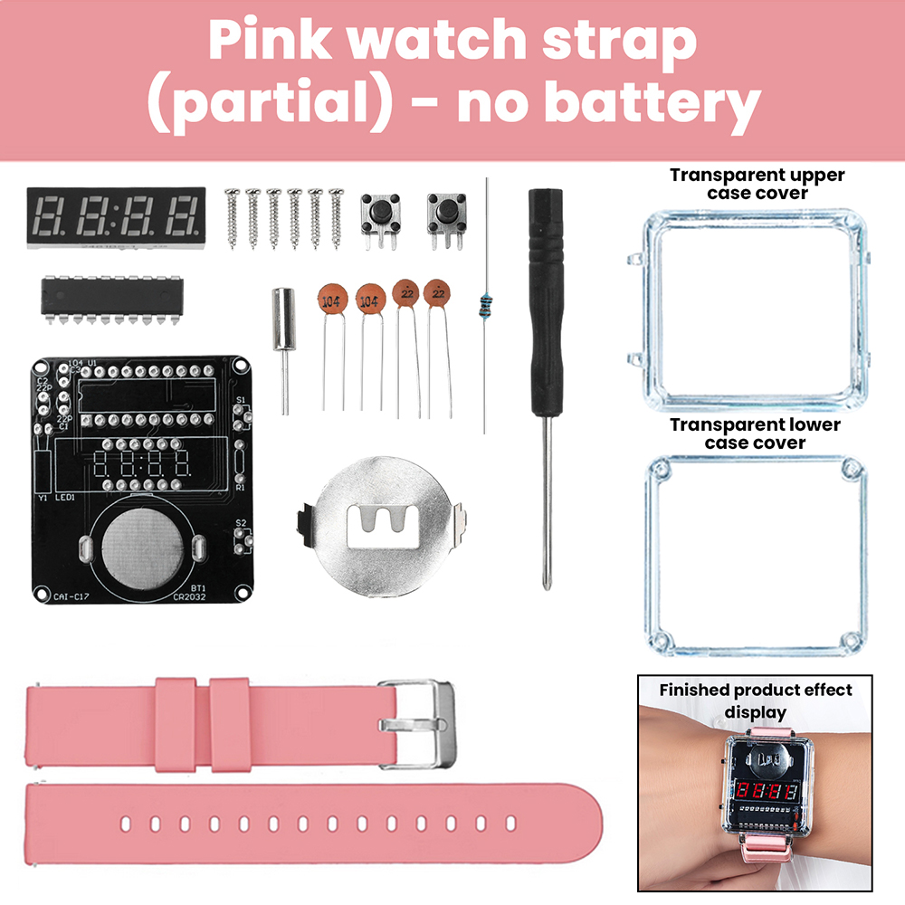 DIY Electronic Watch Kit 0.28' - Diy Electronics Repair Kit recension och pris