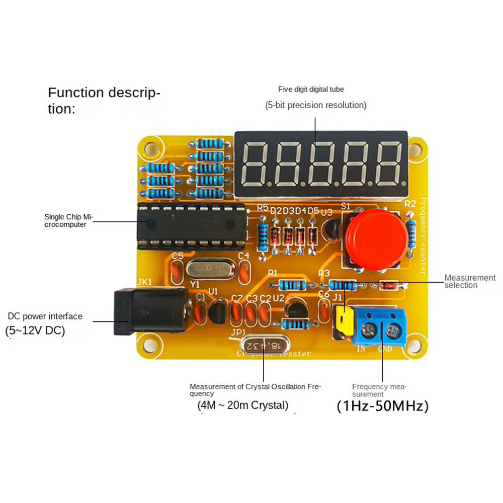 DIY Frequency Measurement Kit  - Diy Electronics Youtube recension och pris